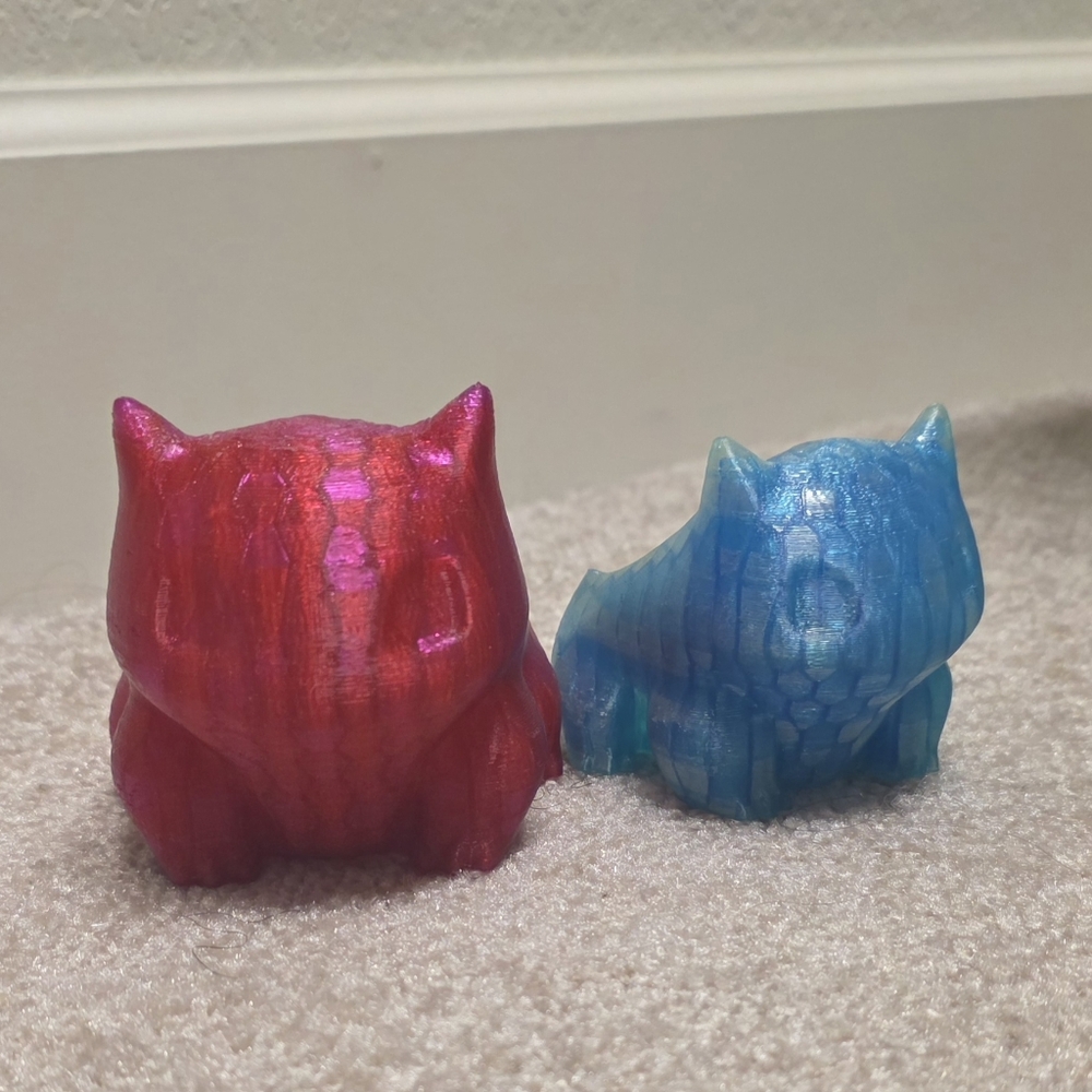 Bulbasaur Plant Pots Red & Blue